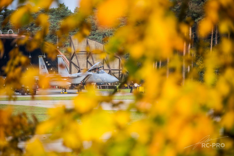 Illustration for article titled This Photo Tour Of The USAF's "Grim Reapers" F-15 Squadron Will Give You Shivers